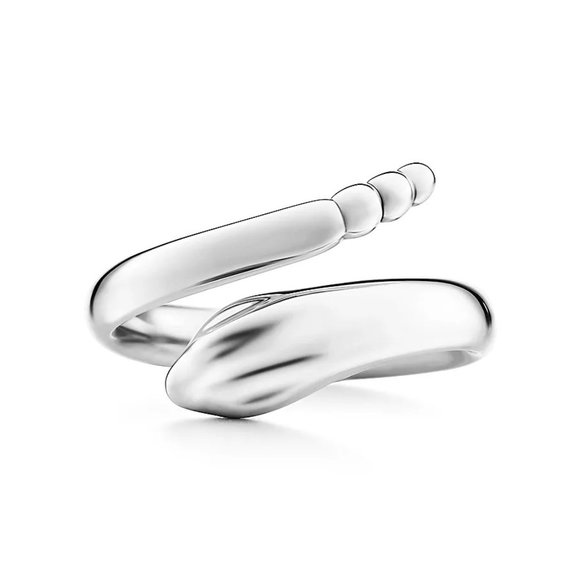 Tiffany & Co. Jewelry - Tiffany & Co. Vintage Elsa Peretti Snake Ring Sterling Silver Size 6